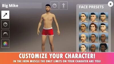Скачать взломанную Iron Muscle IV: бодибилдинг [Много денег] MOD apk на Андроид