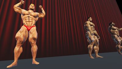 Скачать взломанную Iron Muscle IV: бодибилдинг [Много денег] MOD apk на Андроид