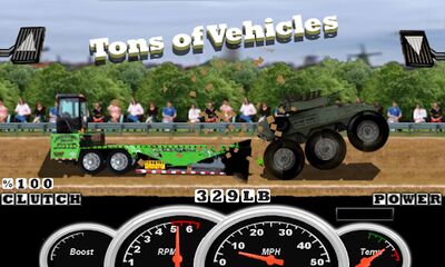 Скачать взломанную Tractor Pull [Много денег] MOD apk на Андроид