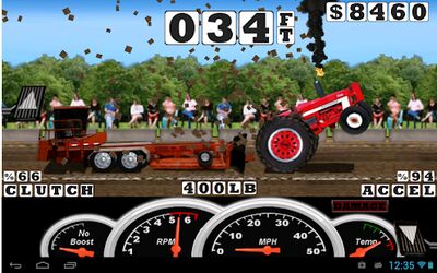 Скачать взломанную Tractor Pull [Много денег] MOD apk на Андроид