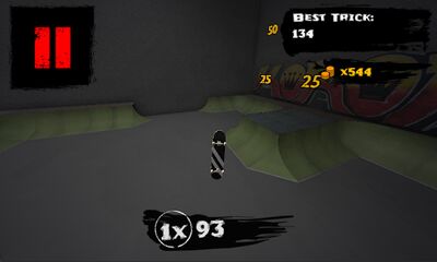 Скачать взломанную Swipe Skate 2 [Много монет] MOD apk на Андроид