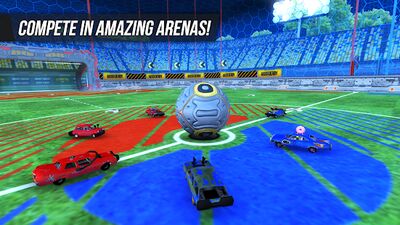 Скачать взломанную Rocket Soccer Derby [Мод меню] MOD apk на Андроид