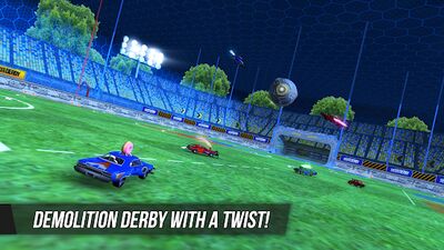 Скачать взломанную Rocket Soccer Derby [Мод меню] MOD apk на Андроид