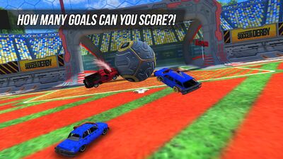 Скачать взломанную Rocket Soccer Derby [Мод меню] MOD apk на Андроид