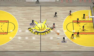 Скачать взломанную Stickman Basketball [Много денег] MOD apk на Андроид