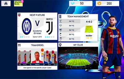 Скачать взломанную Pro22 PESMASTER LEAGUE PRO 21 [Много монет] MOD apk на Андроид