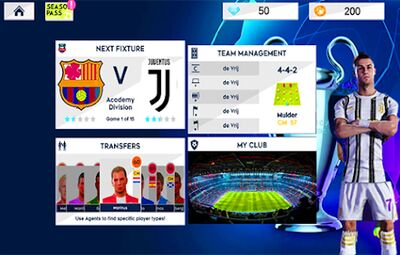 Скачать взломанную Pro22 PESMASTER LEAGUE PRO 21 [Много монет] MOD apk на Андроид