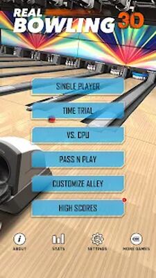 Скачать взломанную Real Bowling 3D [Много монет] MOD apk на Андроид
