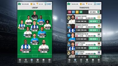 Скачать взломанную PRO Футбол Менеджер Чемпионат [Мод меню] MOD apk на Андроид