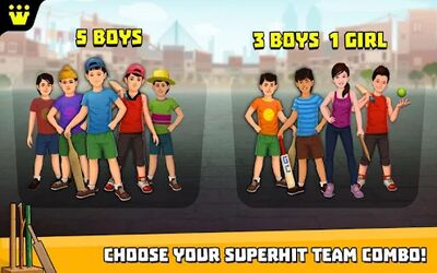 Скачать взломанную Gully Cricket Game [Много монет] MOD apk на Андроид