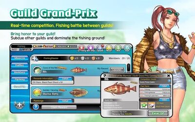 Скачать взломанную Fishing Superstars [Много денег] MOD apk на Андроид