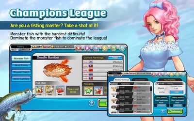 Скачать взломанную Fishing Superstars [Много денег] MOD apk на Андроид