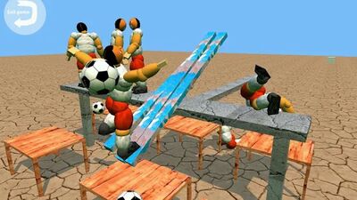 Скачать взломанную Goofball Goals Soccer Game 3D [Мод меню] MOD apk на Андроид