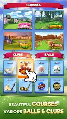 Скачать взломанную Extreme Golf [Бесплатные покупки] MOD apk на Андроид