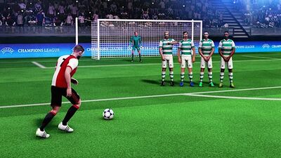 Скачать взломанную Champions FreeKick League 2021 [Много денег] MOD apk на Андроид