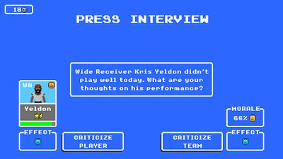 Скачать взломанную Retro Bowl [Бесплатные покупки] MOD apk на Андроид