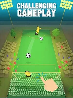 Скачать взломанную Penalty Shootout [Много денег] MOD apk на Андроид