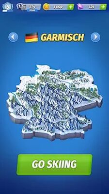 Скачать взломанную Ski Legends [Много монет] MOD apk на Андроид