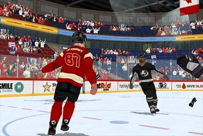 Скачать взломанную Hockey Fight Lite [Много монет] MOD apk на Андроид