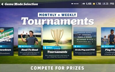 Скачать взломанную WGT Golf [Много денег] MOD apk на Андроид