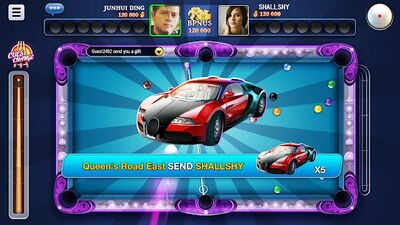 Скачать взломанную 8 Ball Blitz - Billiards Games [Много денег] MOD apk на Андроид