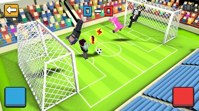 Скачать взломанную Cubic Soccer 3D [Много монет] MOD apk на Андроид