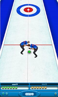 Скачать взломанную Curling Sports Winter Games [Много монет] MOD apk на Андроид