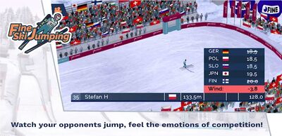 Скачать взломанную Fine Ski Jumping [Много денег] MOD apk на Андроид