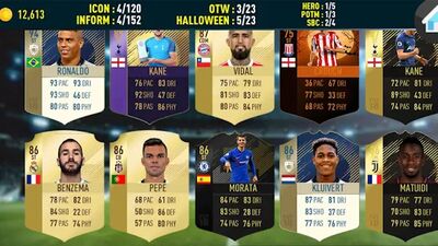 Скачать взломанную FUT 18 Pack Opener by Mrkva [Много денег] MOD apk на Андроид