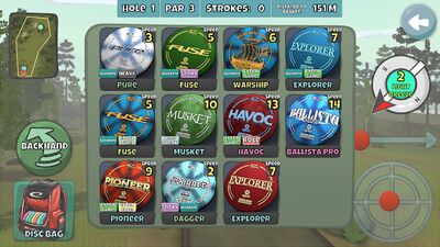 Скачать взломанную Disc Golf Valley [Бесплатные покупки] MOD apk на Андроид