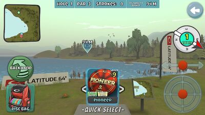 Скачать взломанную Disc Golf Valley [Бесплатные покупки] MOD apk на Андроид