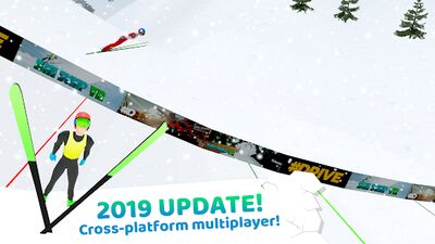 Скачать взломанную Ski Jump [Много монет] MOD apk на Андроид
