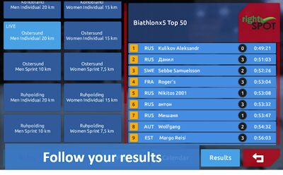 Скачать взломанную Biathlon X5 [Много денег] MOD apk на Андроид
