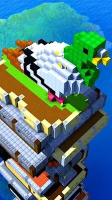 Скачать взломанную Tower Craft: ленивый строитель [Мод меню] MOD apk на Андроид