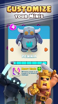 Скачать взломанную Clash Mini [Мод меню] MOD apk на Андроид
