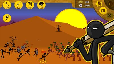 Скачать взломанную Stick War: Legacy [Много денег] MOD apk на Андроид