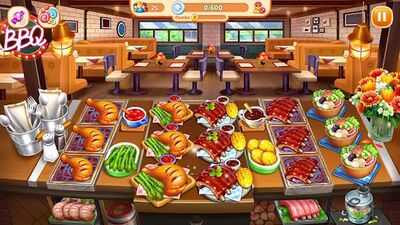 Скачать взломанную Crazy Diner: Cooking Game [Много монет] MOD apk на Андроид