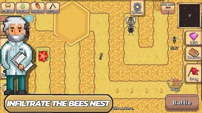 Скачать взломанную Pocket Ants: Симулятор Колонии [Много монет] MOD apk на Андроид