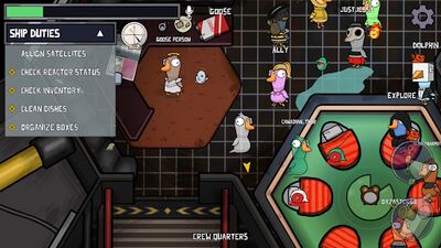 Скачать взломанную Goose Goose Duck [Бесплатные покупки] MOD apk на Андроид