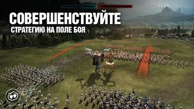 Скачать взломанную Dawn of Titans: военная РПГ-стратегия [Бесплатные покупки] MOD apk на Андроид