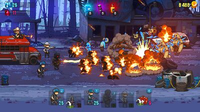 Скачать взломанную Dead Ahead: Zombie Warfare [Мод меню] MOD apk на Андроид