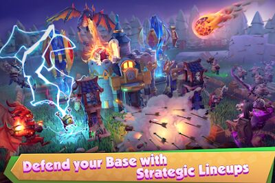 Скачать взломанную Castle Clash: Guild Royale [Бесплатные покупки] MOD apk на Андроид