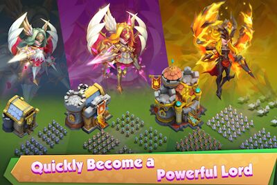 Скачать взломанную Castle Clash: Guild Royale [Бесплатные покупки] MOD apk на Андроид