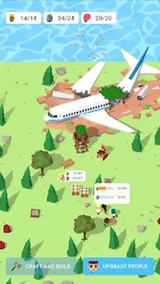 Скачать взломанную Isle Builder：Кликер Выживалка [Много монет] MOD apk на Андроид