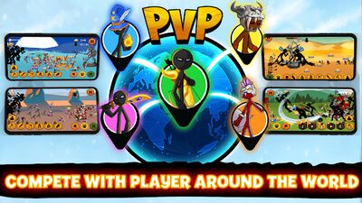 Скачать взломанную Stickman Battle 2021: Stick Fight War [Много денег] MOD apk на Андроид