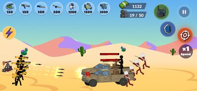 Скачать взломанную Stickman World Battle [Мод меню] MOD apk на Андроид