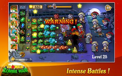 Скачать взломанную Flower Zombie War [Бесплатные покупки] MOD apk на Андроид