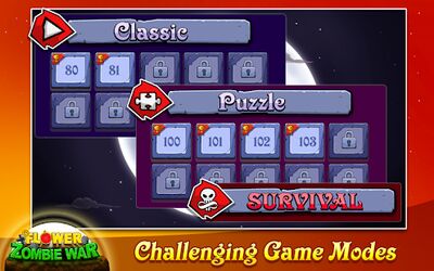 Скачать взломанную Flower Zombie War [Бесплатные покупки] MOD apk на Андроид