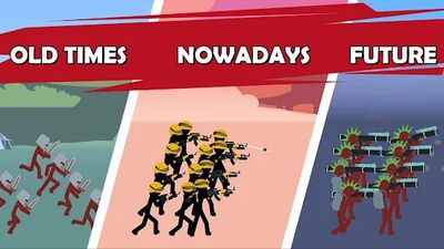 Скачать взломанную Age of Stickman Battle of Empires [Много монет] MOD apk на Андроид