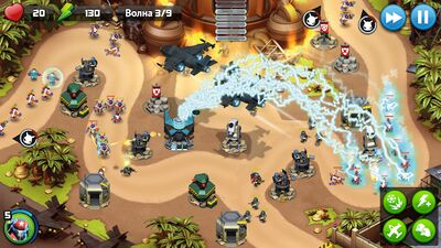 Скачать взломанную Alien Creeps TD [Много монет] MOD apk на Андроид